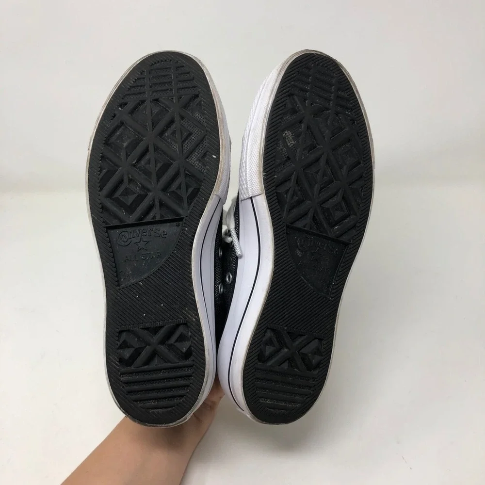 Converse Chuck Taylor All Star Lift Platform Sneakers Womens 5.5 Shimmer